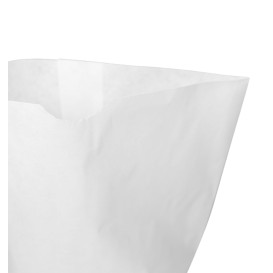 Sacchetto di carta con Base Esagonale Bianco 17x22cm (50 Pezzi)