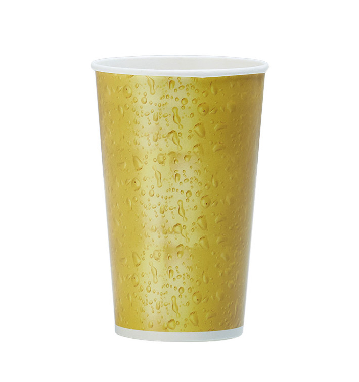 Bicchiere da Birra di Carta Ø9,0cm 540ml (1.000 Pezzi) Bicchiere da Birra di Carta Ø9,0cm 540ml (1.000 Pezzi)