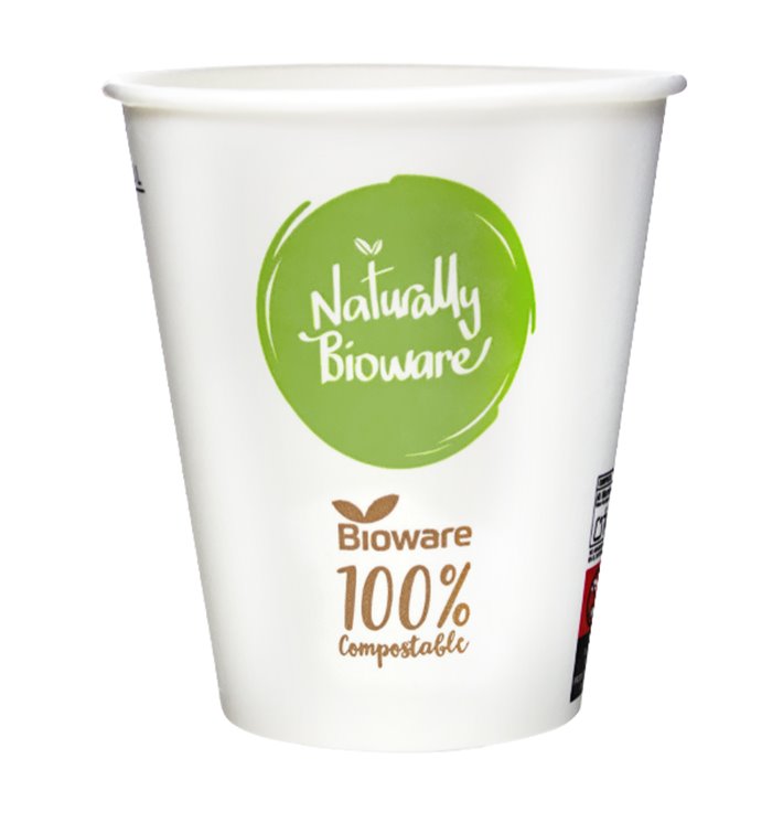 Bicchiere di Carta Bioware® Ø9,0cm 360ml (100 Pezzi) Bicchiere di Carta Bioware® Ø9,0cm 360ml (100 Pezzi)