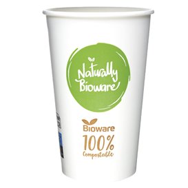 Bicchiere di Carta Bioware® Ø9,0cm 540ml (1.000 Pezzi)