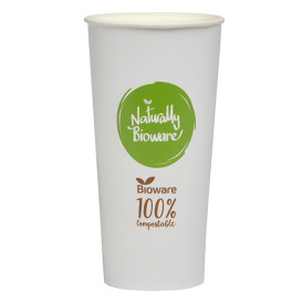 Bicchiere di Carta Bioware® Ø9,0cm 680ml (1.000 Pezzi)