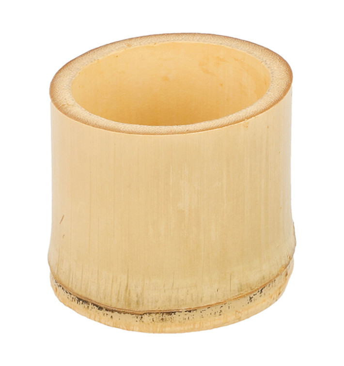 Bicchiere di Bambù Degustazione Piccolo 5x5x4,5cm (20 Pezzi) Bicchiere di Bambù Degustazione Piccolo 5x5x4,5cm (20 Pezzi)