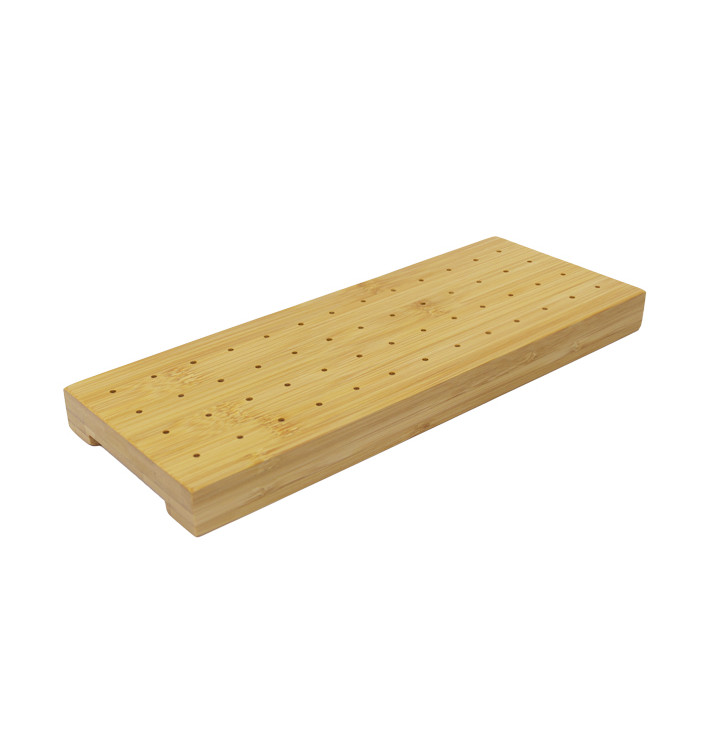 Supporto di Legno per Spiedi "Golf" 12x31,5x2,5cm (6 Pezzi) Supporto di Legno per Spiedi "Golf" 12x31,5x2,5cm (6 Pezzi)