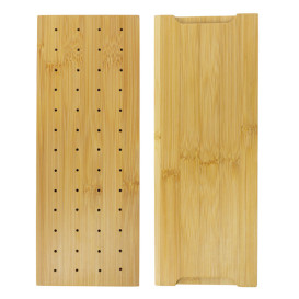 Supporto di Legno per Spiedi "Golf" 12x31,5x2,5cm (6 Pezzi)