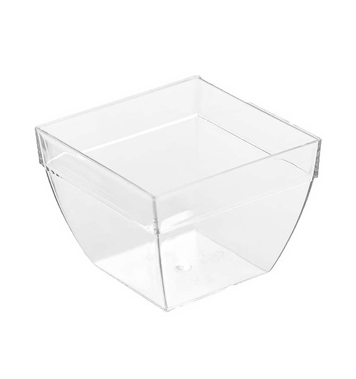 Ciotola Quadrata Degustazione PS 5,5x3,3x4cm 75ml (200 Pezzi) Ciotola Quadrata Degustazione PS 5,5x3,3x4cm 75ml (200 Pezzi)