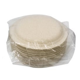 Piatti Bio di Crusca di Frumento Ø18cm (50 Pezzi)