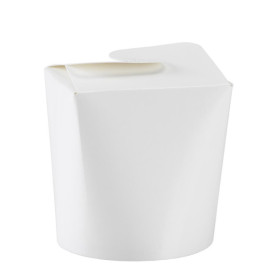 Contenitore Take Away Bianco 529ml (50 Pezzi)
