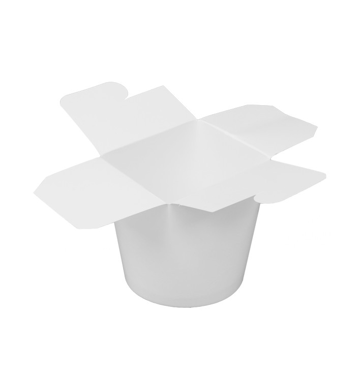 Contenitore Take Away Bianco 529ml (500 Pezzi) Contenitore Take Away Bianco 529ml (500 Pezzi)