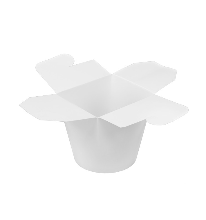 Contenitore Take Away Bianco 800ml (450 Pezzi) Contenitore Take Away Bianco 800ml (450 Pezzi)