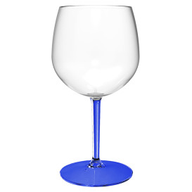 Bicchiere Balloon Riutilizzabile Durable TT Piede Blu 580ml (6 Pezzi)