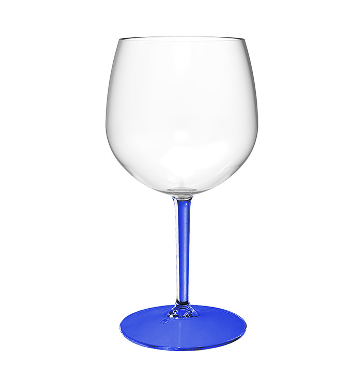 Bicchiere Balloon Riutilizzabile Durable TT Piede Blu 580ml (6 Pezzi) Bicchiere Balloon Riutilizzabile Durable TT Piede Blu 580ml (6 Pezzi)