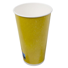 Bicchiere da Birra di Carta 1.025ml Ø10,8cm (500 Pezzi)