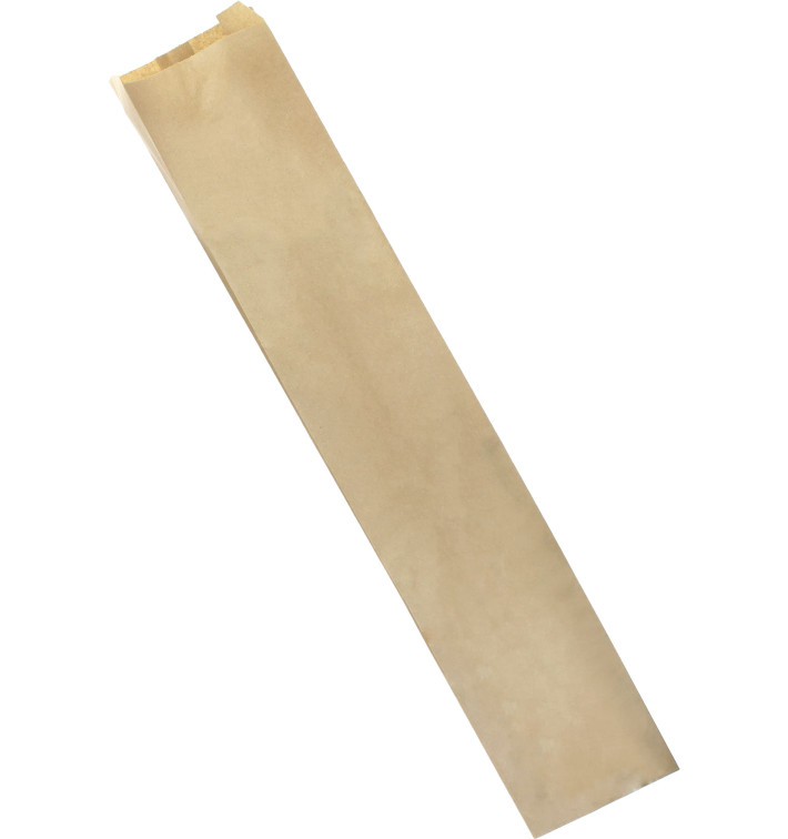 Sacchetto di Carta Kraft 9+5x24cm (250 Pezzi) Sacchetto di Carta Kraft 9+5x24cm (250 Pezzi)