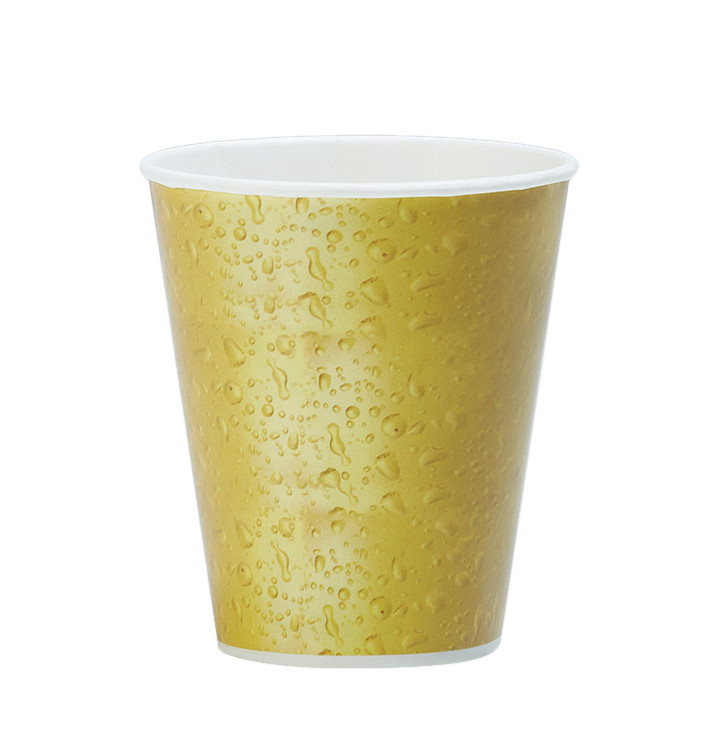 Bicchiere da Birra di Carta 360ml Ø9,0cm (100 Pezzi) Bicchiere da Birra di Carta 360ml Ø9,0cm (100 Pezzi)