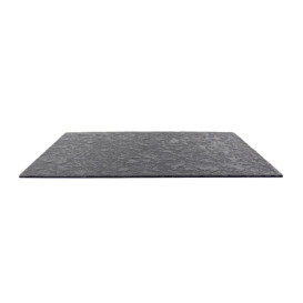 Vassoi di Plastica Ardesia PS 30x20cm (10 Pezzi)