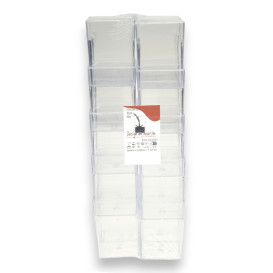 Bicchiere Degustazione Cubico PS 3,8x3,5x5,2cm 50ml (20 Pezzi)
