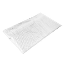 Forchetta Biodegradabile Riutilizzabile in CPLA Bianca 17cm (100 Pezzi)