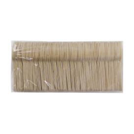 Mini Cucchiaio in Legno “Soft” 7,5cm (100 Pezzi)