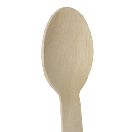 Cucchiaio in Legno “Soft” 16cm (2.400 Pezzi)