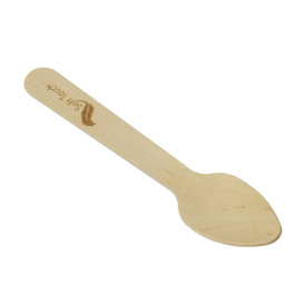 Cucchiaino in Legno “Soft” 11cm (100 Pezzi)