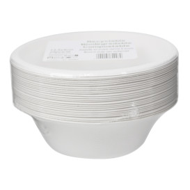 Ciotola in Canna da Zucchero 350ml Ø13,5cm (25 Pezzi)