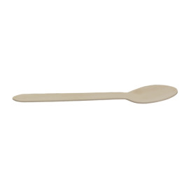 Cucchiaio in Legno Imbustato 16cm (50 Pezzi)