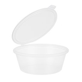 Contenitore con Coperchio Cerniera per Salse PP 6Oz/180ml (1.000 Pezzi)