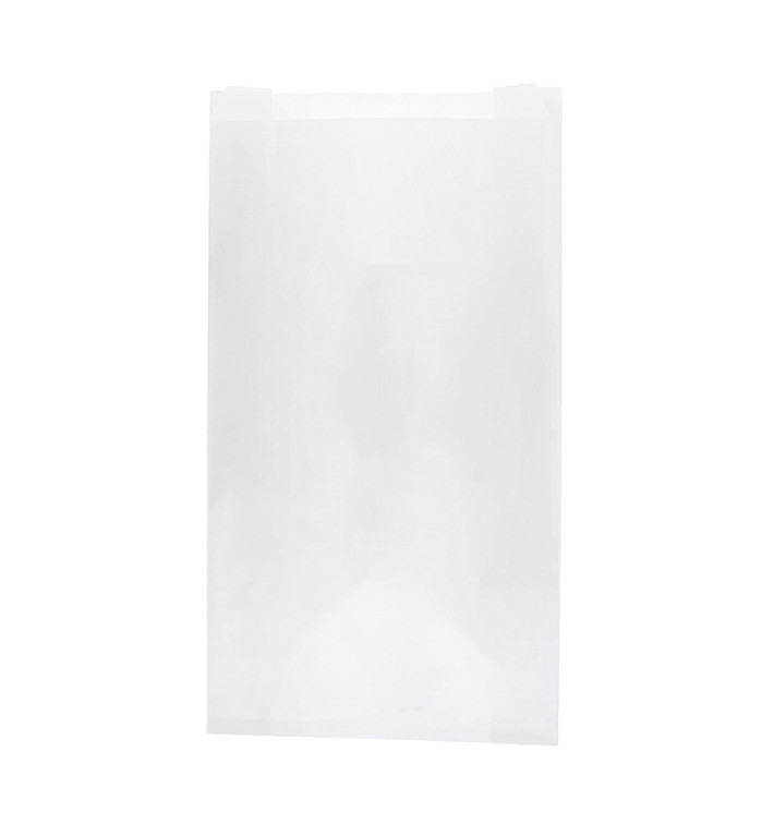 Sacchetto per Hamburger Antigrasso 12+6x20cm (250 Pezzi) Sacchetto per Hamburger Antigrasso 12+6x20cm (250 Pezzi)