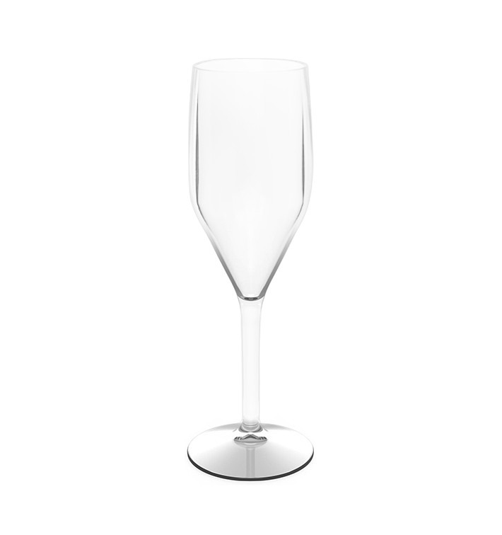 Calice Flute Riutilizzabili Transparent SAN 150ml (6 Pezzi) Calice Flute Riutilizzabili Transparent SAN 150ml (6 Pezzi)