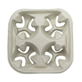Vassoi Porta Bicchiere di Cartone x4 (220 Pezzi)