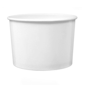 Coppette di Carta Bianca 488ml (250 Pezzi)