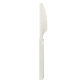 Coltello Riutilizzabile Durable in PP Crema 18,9cm (500 Pezzi)