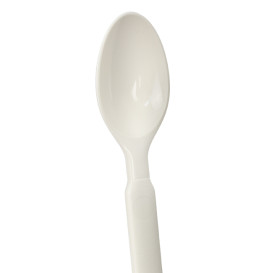 Cucchiaio Riutilizzabile Durable in PP Crema 16,9cm (50 Pezzi)