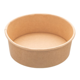 Insalatiera di Cartone Kraft 1.300ml Ø18,5cm (300 Pezzi)