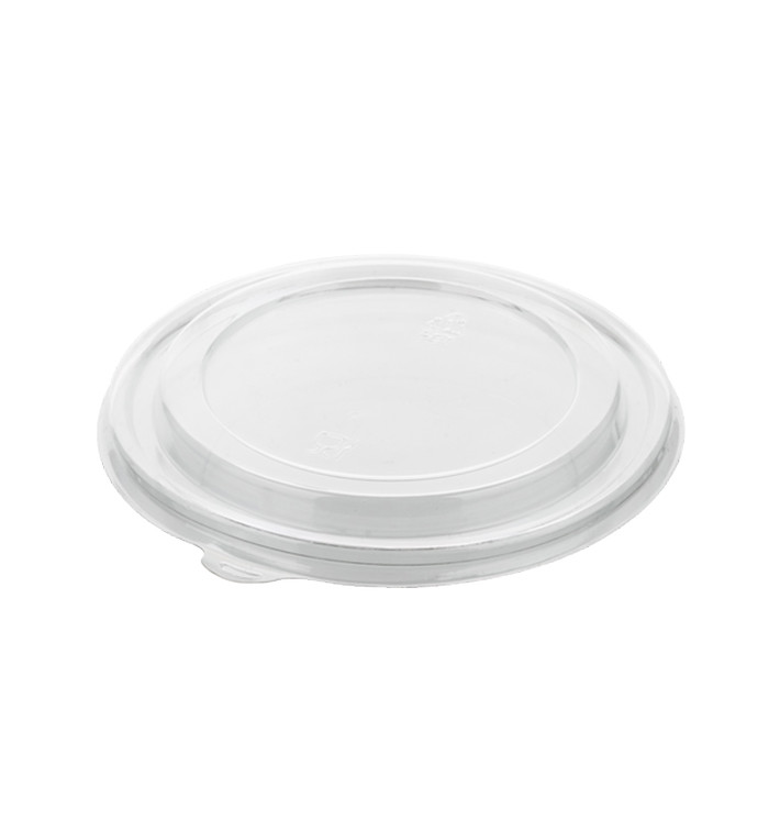 Coperchio PET per Contenitore 370/550ml Ø11,5cm (300 Pezzi) Coperchio PET per Contenitore 370/550ml Ø11,5cm (300 Pezzi)