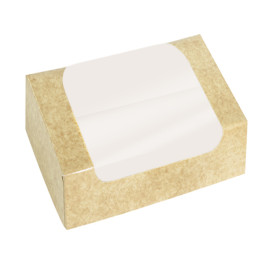 Scatola in Cartone Rettangolare PackiPack Vision Kraft 16x11x8cm (50 Pezzi)