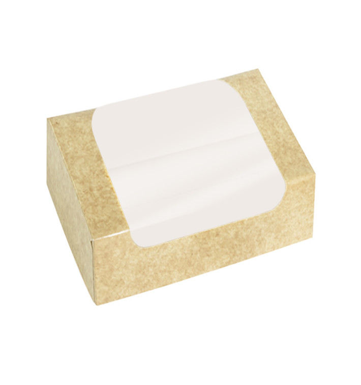 Scatola in Cartone Rettangolare PackiPack Vision Kraft 16x11x8cm (50 Pezzi) Scatola in Cartone Rettangolare PackiPack Vision Kraft 16x11x8cm (50 Pezzi)