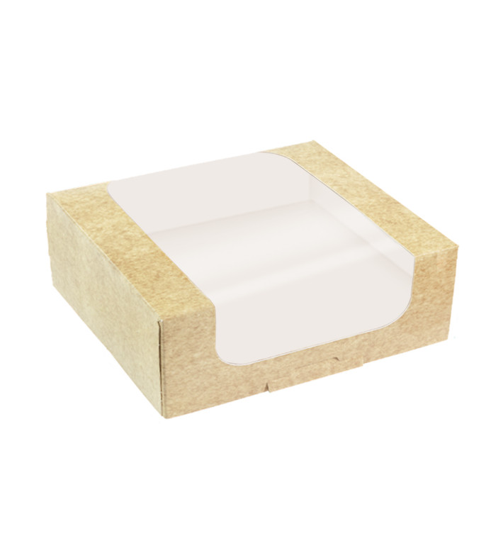 Scatola in Cartone Quadrata PackiPack Vision Kraft 21x21x10cm (50 Pezzi) Scatola in Cartone Quadrata PackiPack Vision Kraft 21x21x10cm (50 Pezzi)