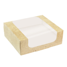 Scatola in Cartone Quadrata PackiPack Vision Kraft 24x24x10cm (25 Pezzi)