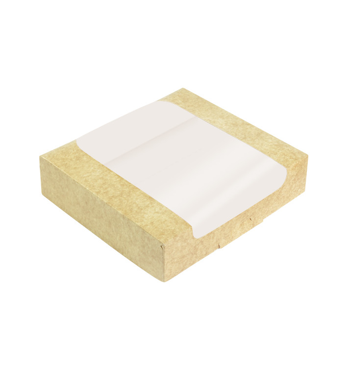Scatola in Cartone Quadrata PackiPack Vision Kraft 14x14x5cm (50 Pezzi) Scatola in Cartone Quadrata PackiPack Vision Kraft 14x14x5cm (50 Pezzi)