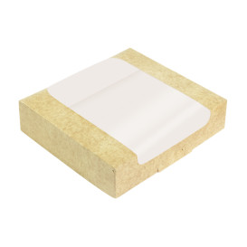 Scatola in Cartone Quadrata PackiPack Vision Kraft 28x28x10cm (25 Pezzi)