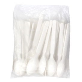 Cucchiaio Riutilizzabile Durable in PP Crema 16,9cm (50 Pezzi)