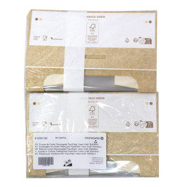 Scatola in Cartone Rettangolare PackiPack Vision Kraft 18x6x6cm (50 Pezzi)