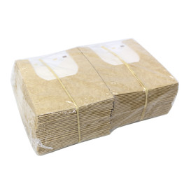 Scatola in Cartone Rettangolare PackiPack Vision Kraft 13x11x8cm (50 Pezzi)