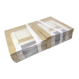 Scatola in Cartone Quadrata PackiPack Vision Kraft 28x28x8cm (X Pezzi)