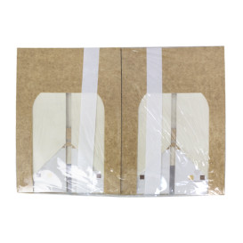 Scatola in Cartone Quadrata PackiPack Vision Kraft 19x19x9cm (50 Pezzi)