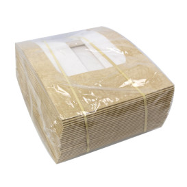 Scatola in Cartone Quadrata PackiPack Vision Kraft 24x24x10cm (X Pezzi)