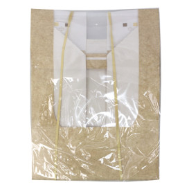 Scatola in Cartone Quadrata PackiPack Vision Kraft 24x24x10cm (25 Pezzi)