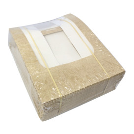 Scatola in Cartone Quadrata PackiPack Vision Kraft 28x28x10cm (25 Pezzi)