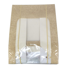 Scatola in Cartone Quadrata PackiPack Vision Kraft 28x28x10cm (25 Pezzi)